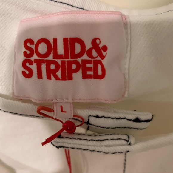 NEW W TAGS- white denim button up dress w belt ⭐️ - Picture 6 of 6